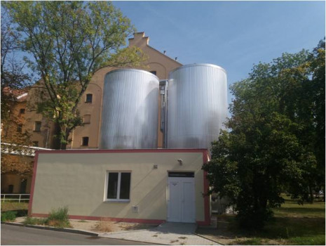 Plzeňský Prazdroj as  - akumulační nádrže